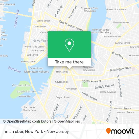 Mapa de in an uber