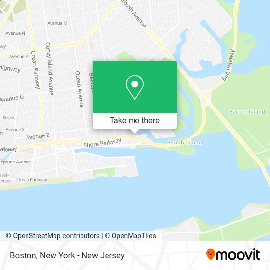 Boston map