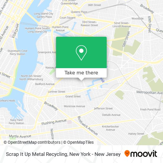 Mapa de Scrap It Up Metal Recycling