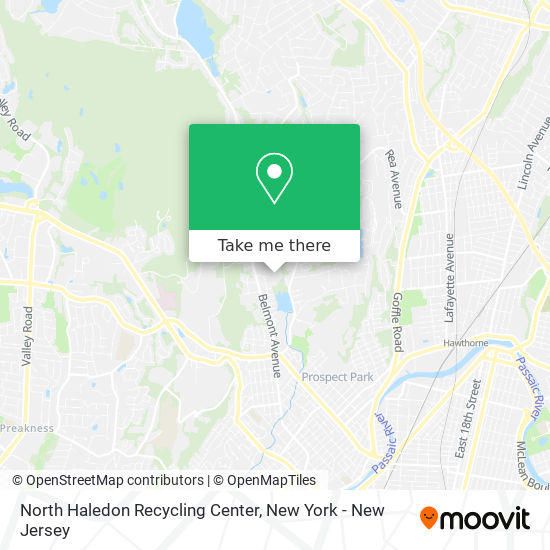 Mapa de North Haledon Recycling Center