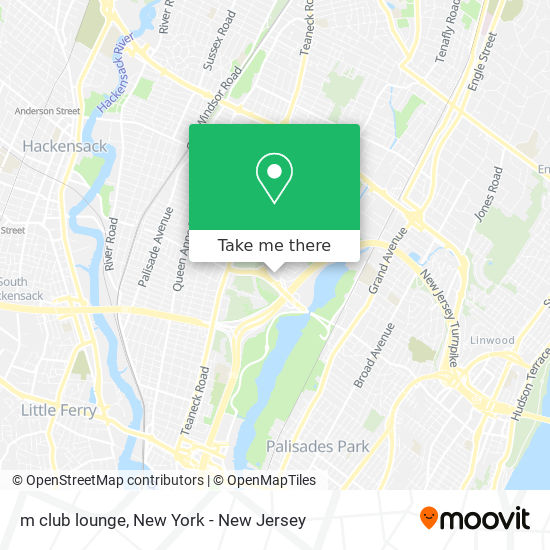 m club lounge map