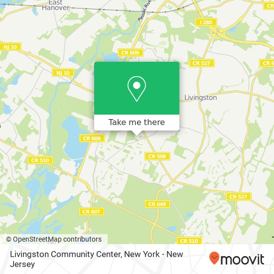 Mapa de Livingston Community Center