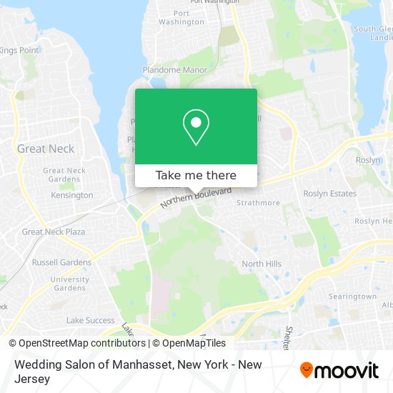 Mapa de Wedding Salon of Manhasset