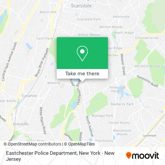 Mapa de Eastchester Police Department