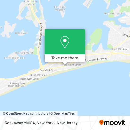 Rockaway YMCA map