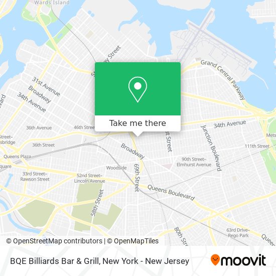 BQE Billiards Bar & Grill map