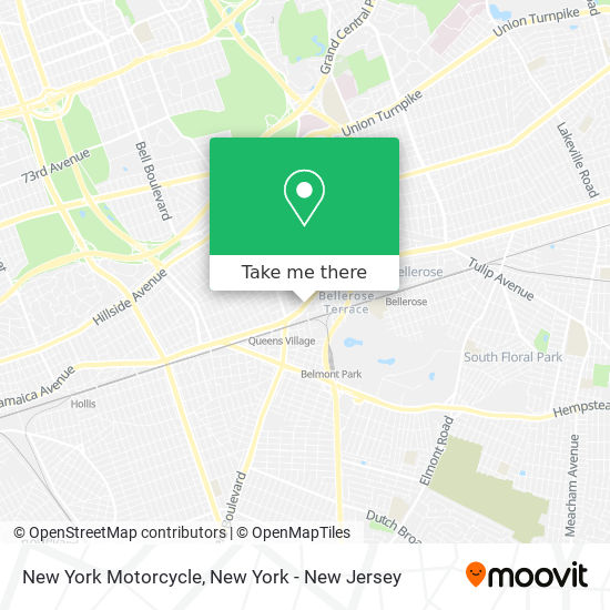 New York Motorcycle map