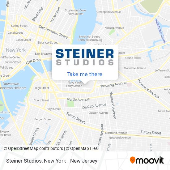 Steiner Studios map
