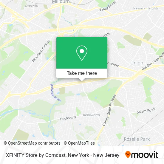 XFINITY Store by Comcast map