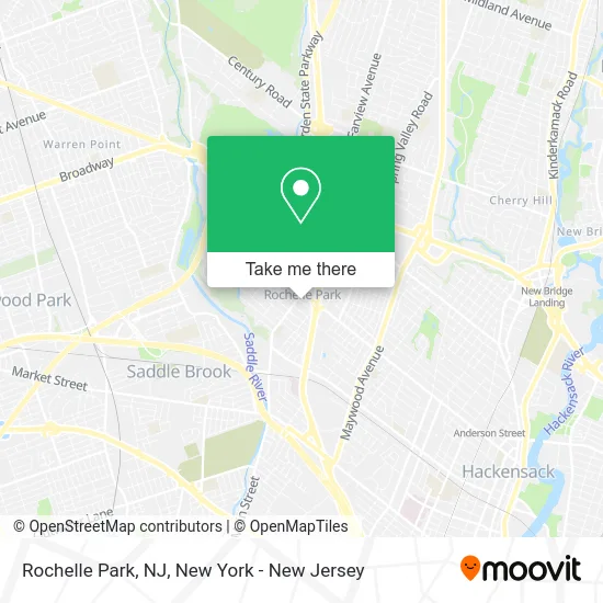 Rochelle Park, NJ map