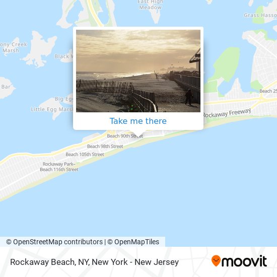 Rockaway Beach, NY map