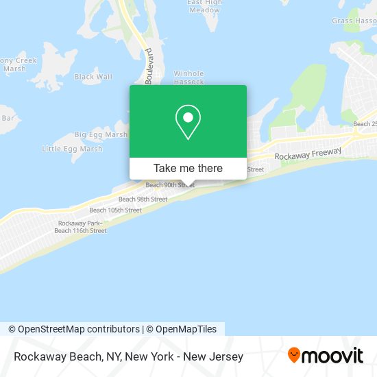 Rockaway Beach, NY map