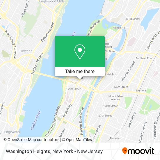 Mapa de Washington Heights