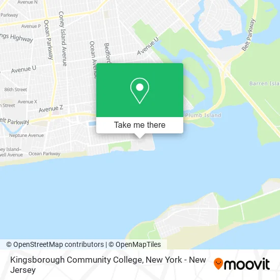 Kingsborough Community College Map How To Get To Kingsborough Community College In Brooklyn By Subway Or Bus?