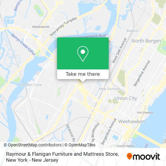 Raymour & Flanigan Furniture and Mattress Store map