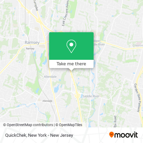 QuickChek map