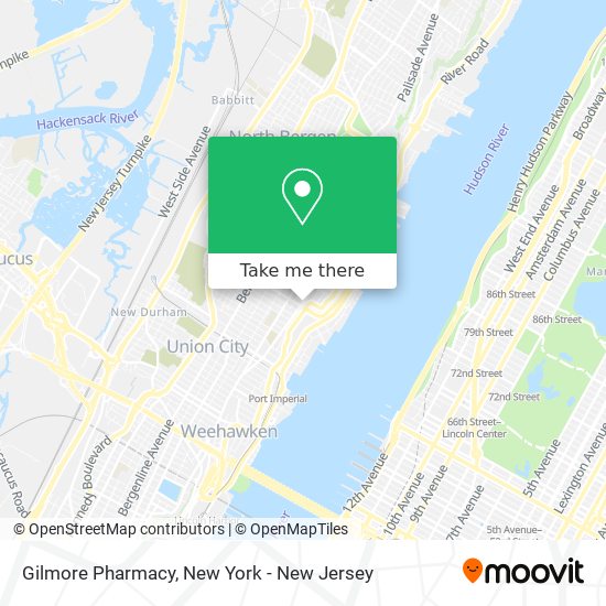 Gilmore Pharmacy map