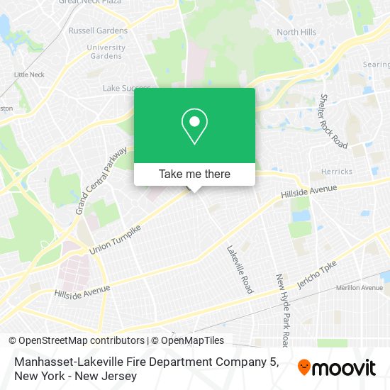 Manhasset-Lakeville Fire Department Company 5 map