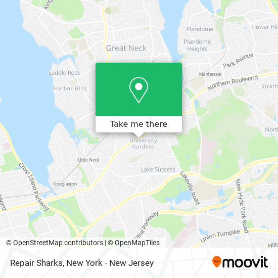 Repair Sharks map