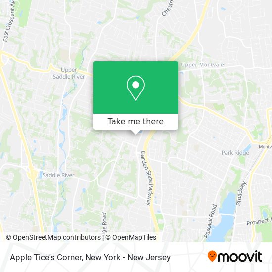 Apple Tice's Corner map