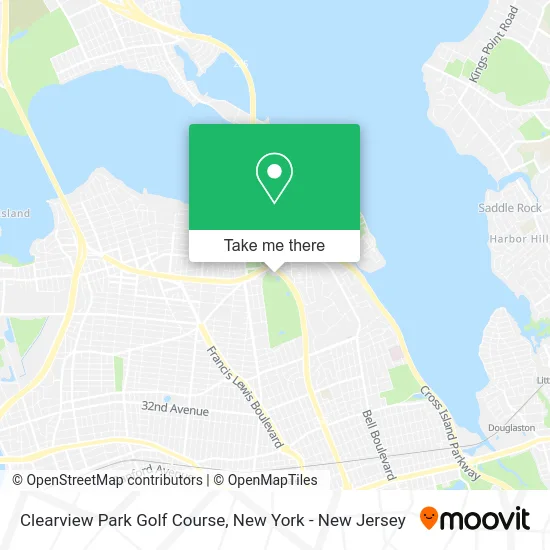 Clearview Park Golf Course map