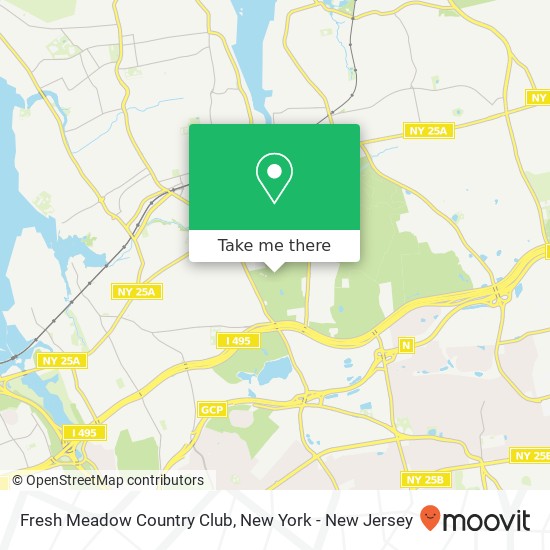 Mapa de Fresh Meadow Country Club