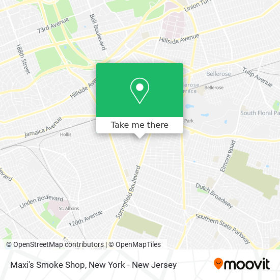 Mapa de Maxi's Smoke Shop