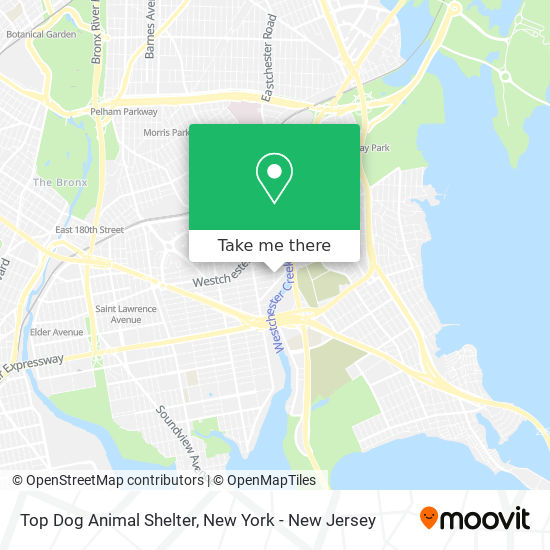 Mapa de Top Dog Animal Shelter