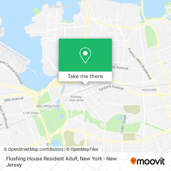 Flushing House Resident Adult map