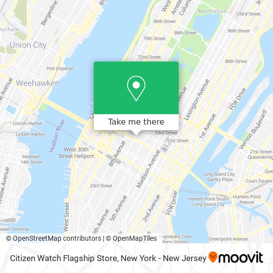 Citizen Watch Flagship Store map