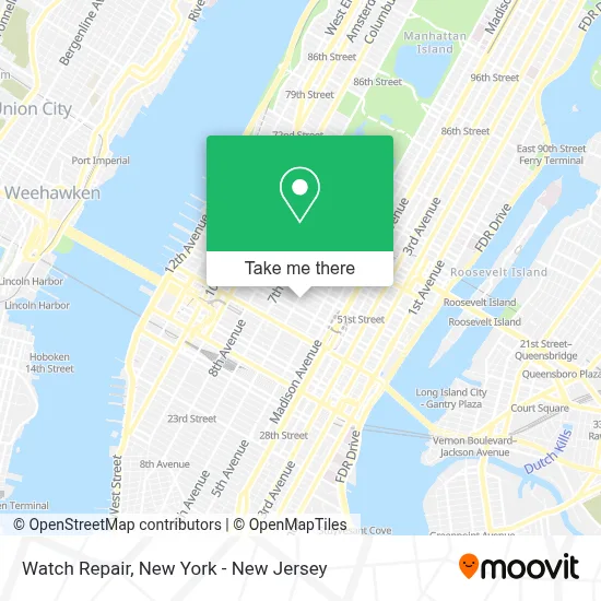 Watch Repair map
