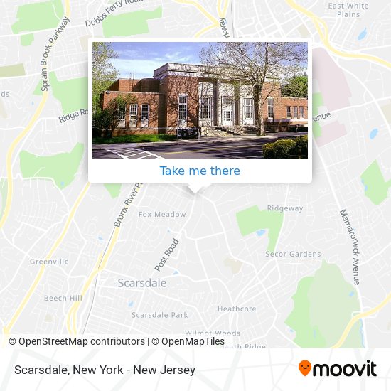 Scarsdale map