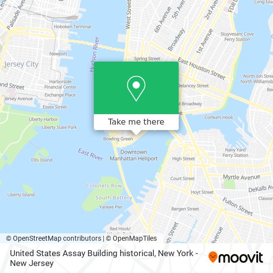 Mapa de United States Assay Building historical