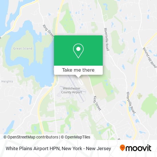 White Plains Airport HPN map