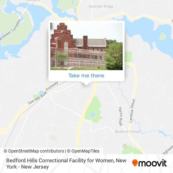 Mapa de Bedford Hills Correctional Facility for Women