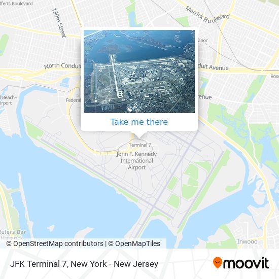 JFK Terminal 7 map