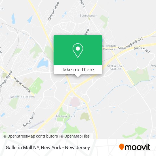 Galleria Mall NY map