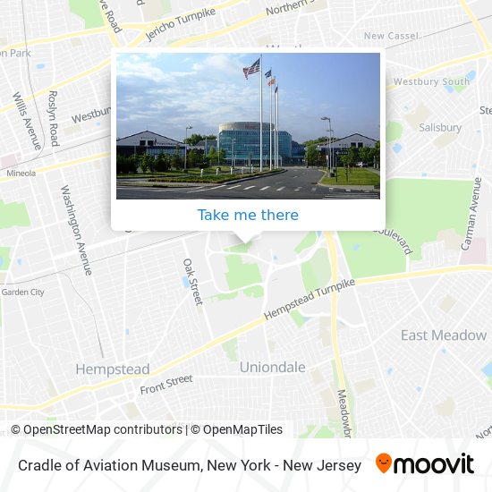 Mapa de Cradle of Aviation Museum