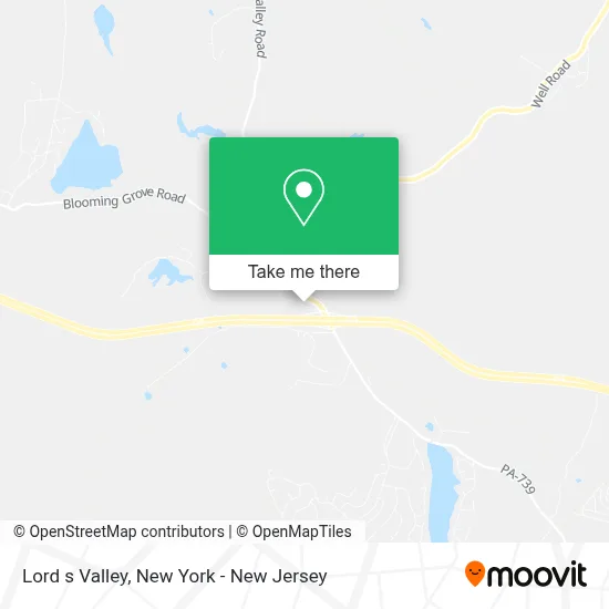 Lord s Valley map