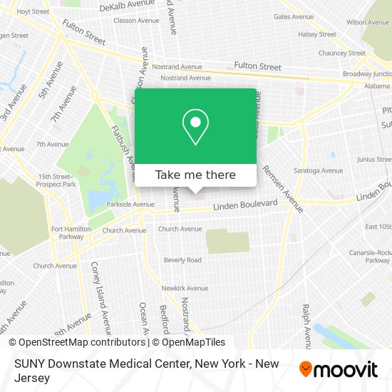 SUNY Downstate Medical Center map