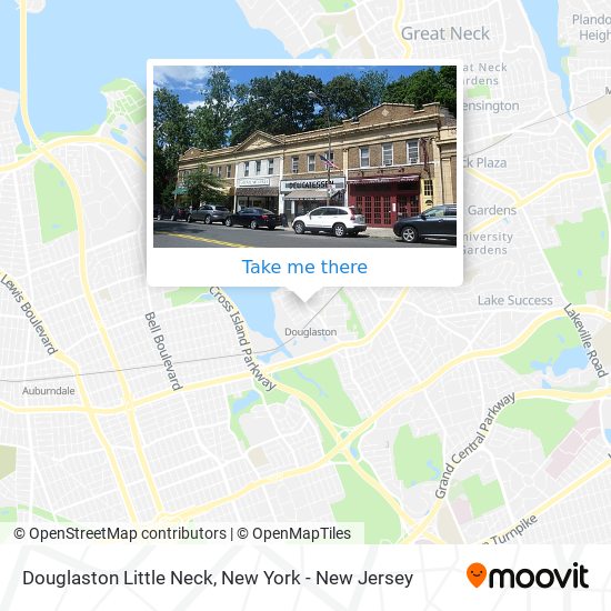 Mapa de Douglaston Little Neck