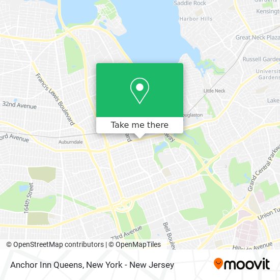 Anchor Inn Queens map
