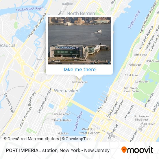 How to get to PORT IMPERIAL station in Weehawken, Nj by Bus, Subway ...
