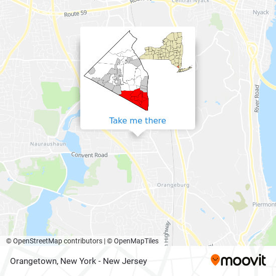 Orangetown map