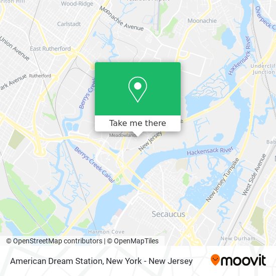 Mapa de American Dream Station