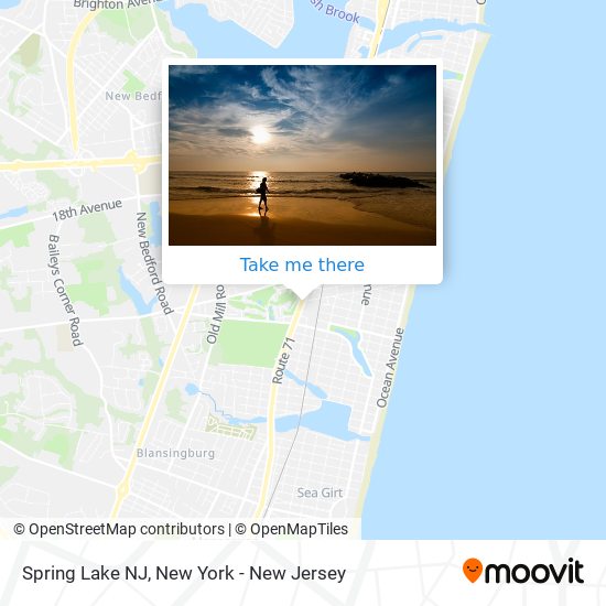 Mapa de Spring Lake NJ