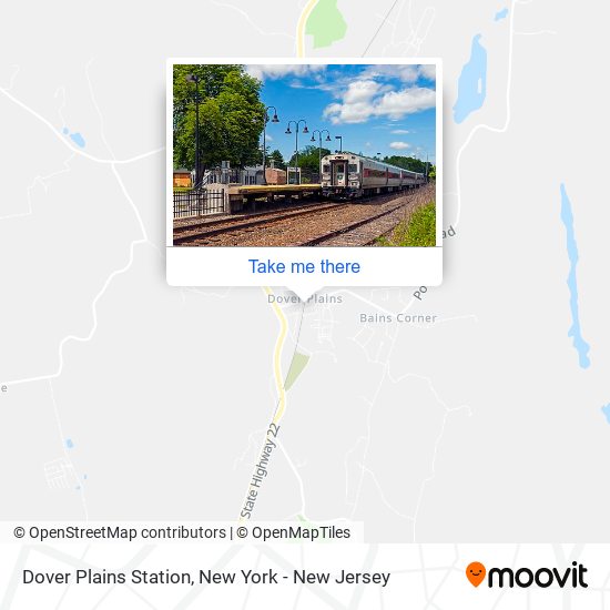 Mapa de Dover Plains Station