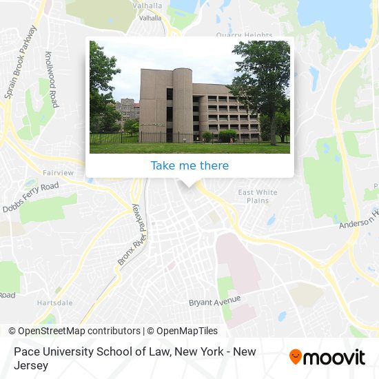 Mapa de Pace University School of Law