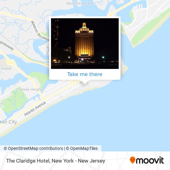 The Claridge Hotel map
