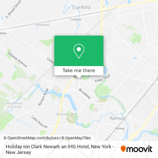 Mapa de Holiday Inn Clark Newark an IHG Hotel